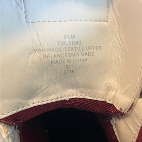 Tommy Hilfiger Women’s White and Red Combat Boots Size 9 1/2 - Picture 2 of 8